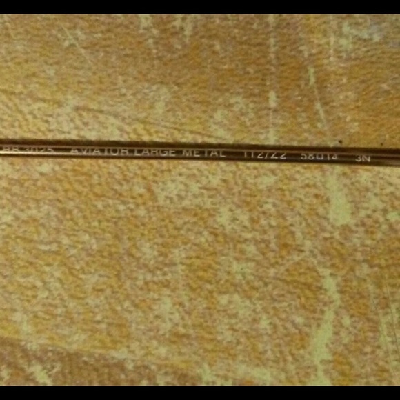 Ray Ban Aviator Sunglasses Rose Pink Lenses NEW! - Picture 2 of 8